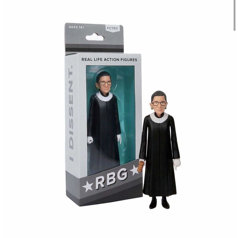 RBG figurine Ruth Bader Ginsburg action figure